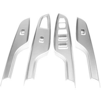 

Window Switch Cover Door Handle Armrest Window Lift Cover Trims for Hyundai Encino Kauai Kona 17-20 SUV