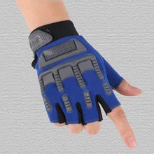 Детские тактические перчатки с полупальцами, противоскользящие перчатки для спорта на открытом воздухе, распродажа