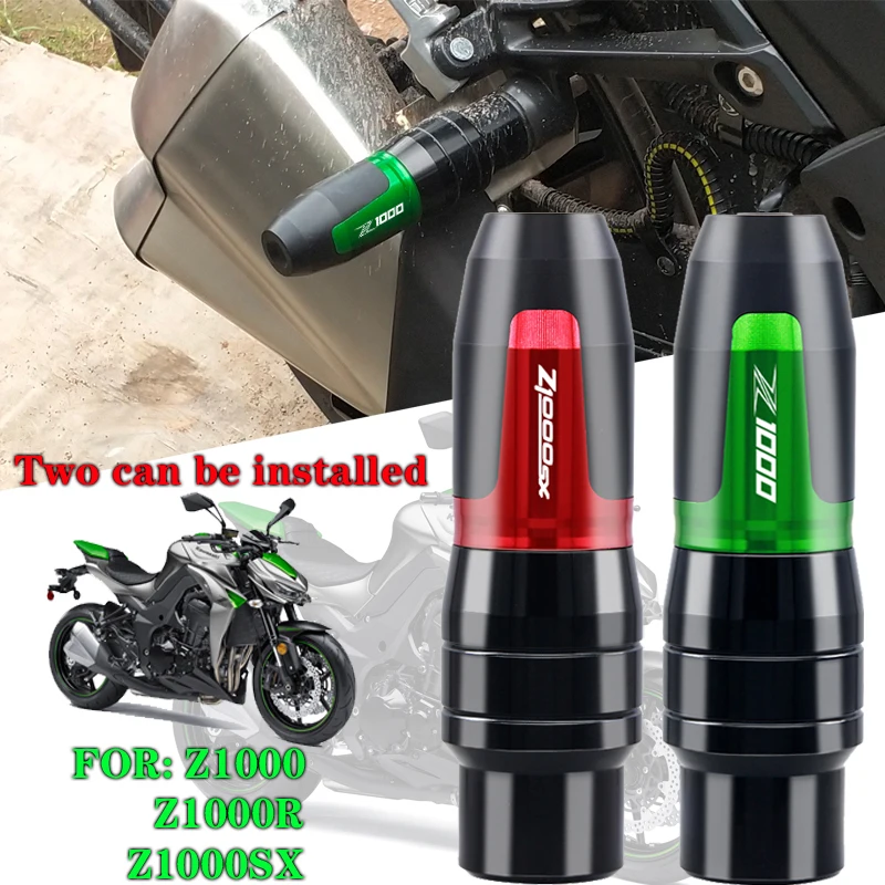 Для мотоциклов Kawasaki Z1000 Z1000R Z1000SX CNC алюминиевые накладки защита от столкновения с