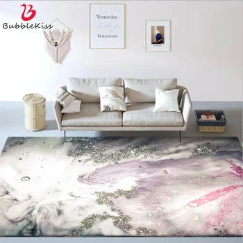 

Bubble Kiss Soft Large Rugs Living Room Home Carpet Abstract Sea Water Pink Pattern Carpet Area Rug for Bedroom Decor Floor Mat