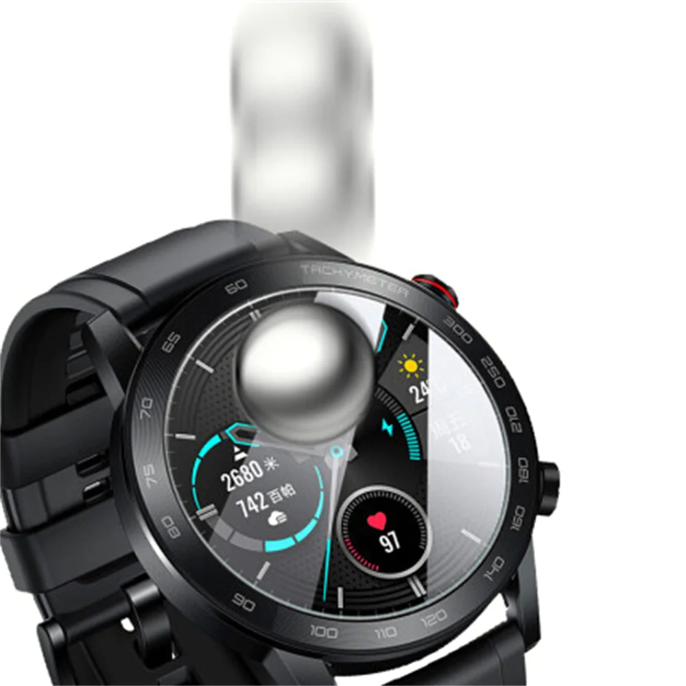 Не полностью закрывающий телефон Защита экрана для Honor Magic Watch 2 46 мм аксессуары