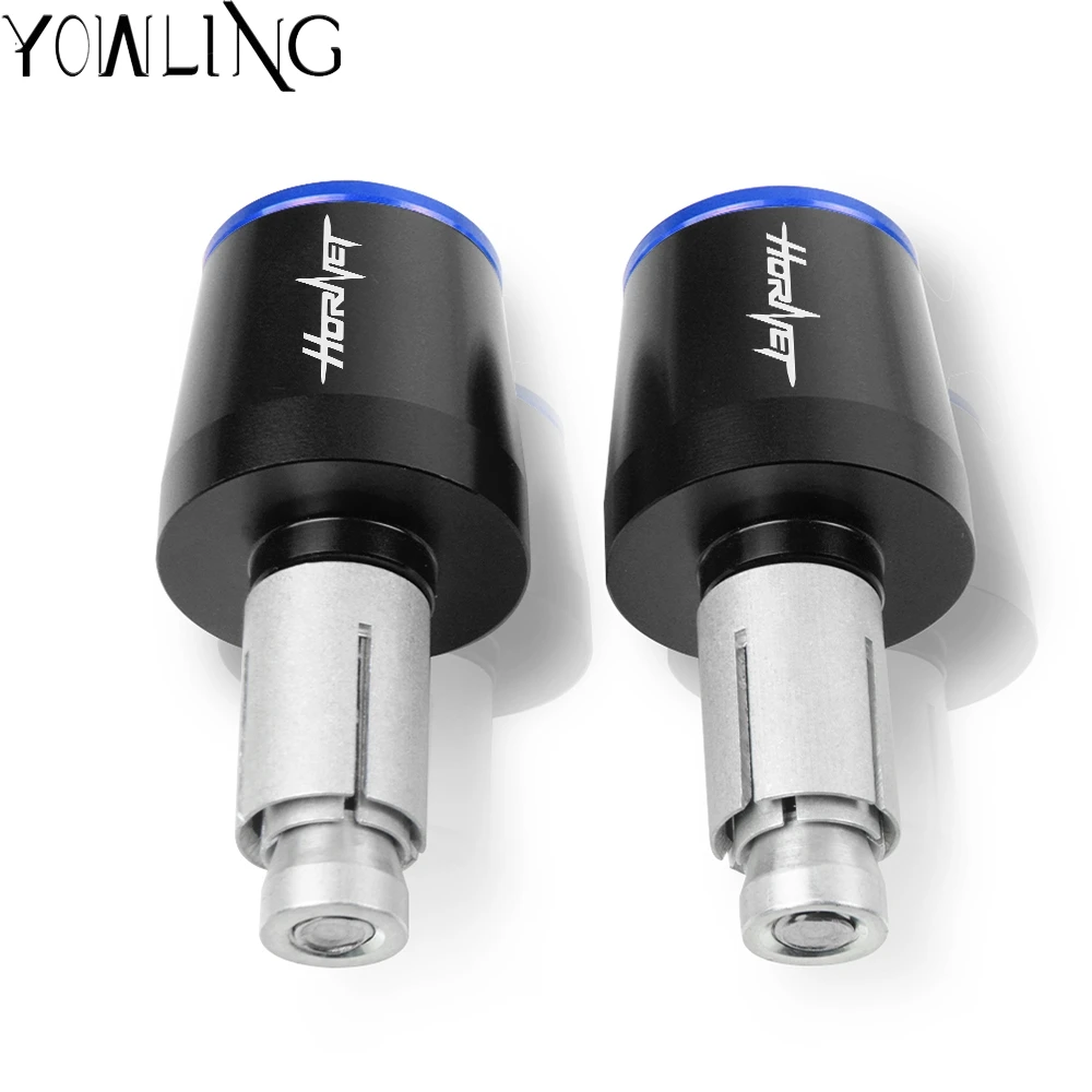 CNC 22MM Handlebar Grips Handle Bar Cap End Plugs For Honda CB600F CB599 CB650F Hornet 250 1998-2013 2008 2009 2010 2011 2012
