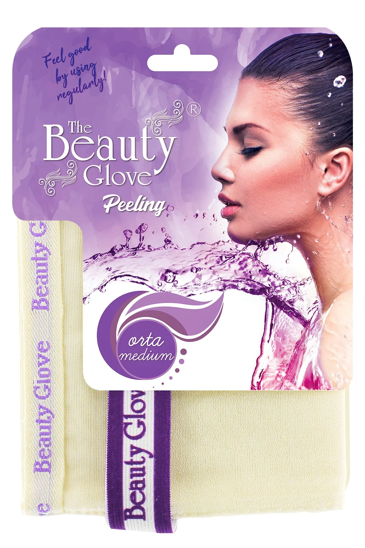 

The Beauty Glove 100 Floss Exfoliating Bath Moderate Mitt