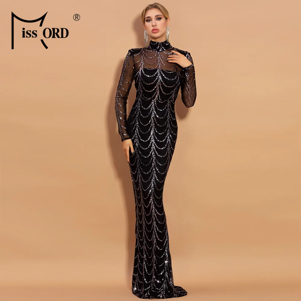 Buy Best Q8xyv Missord 2020 Spring Summer High Neck Wave Sequins See Though Women Maxi Dresses Elegant Long Sleeve Female Party Dresses M0032 Buy Best Q8xyv Missord 2020 Spring Summer High Neck Wave Sequins See Though Women Maxi Dresses Elegant Long Sleeve Female Party Dresses M0032