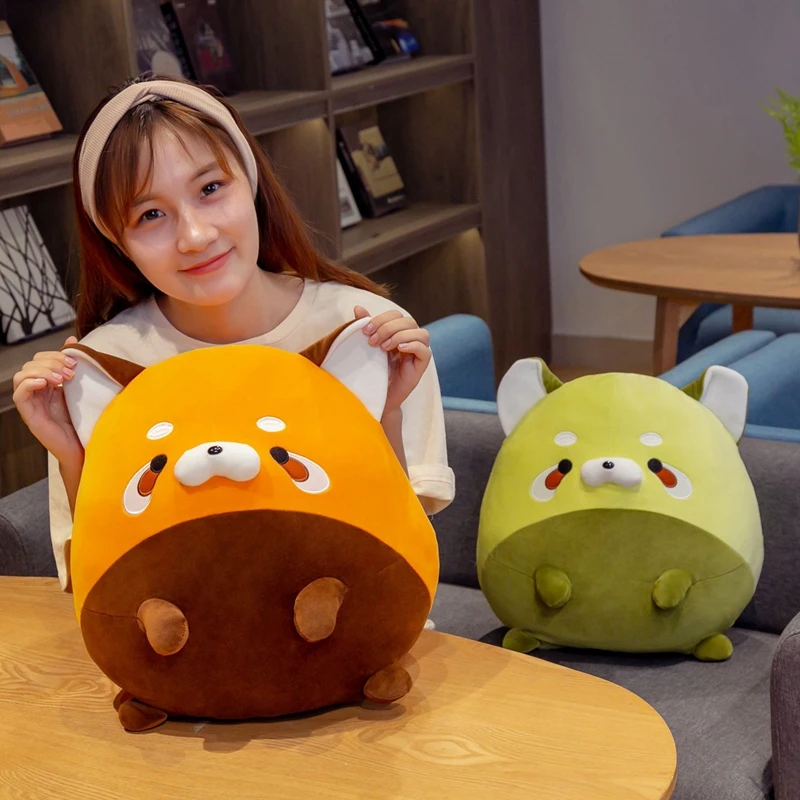Kawaii Chubby Raccoon Plush Toy Lovely 