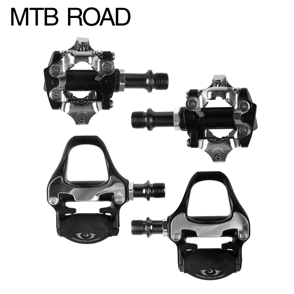Педаль для велосипеда M101, Самоустанавливающаяся, бесклипсовая, SPD, педаль для горного велосипеда RD2, педаль для шоссейного велосипеда с шипами SH11 MTB, части из алюминиевого сплава