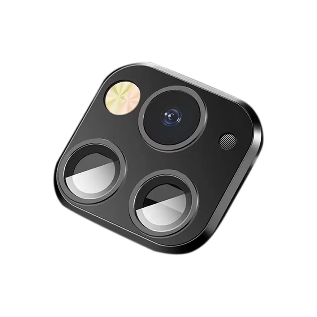 For iPhone X XS MAX Camera Change To Fake iPhone 11 Pro Max Camera Lens Seconds Change Protector Ring Cover Metal Lens Screen #B