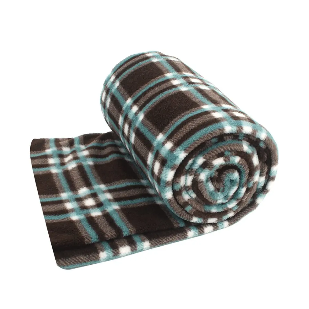 Портативный Сверхлегкий спальный мешок из флиса лайнер для наружного кемпинга путешествия дышащий складной аварийный кемпинг теплое одеяло - Цвет: coffee