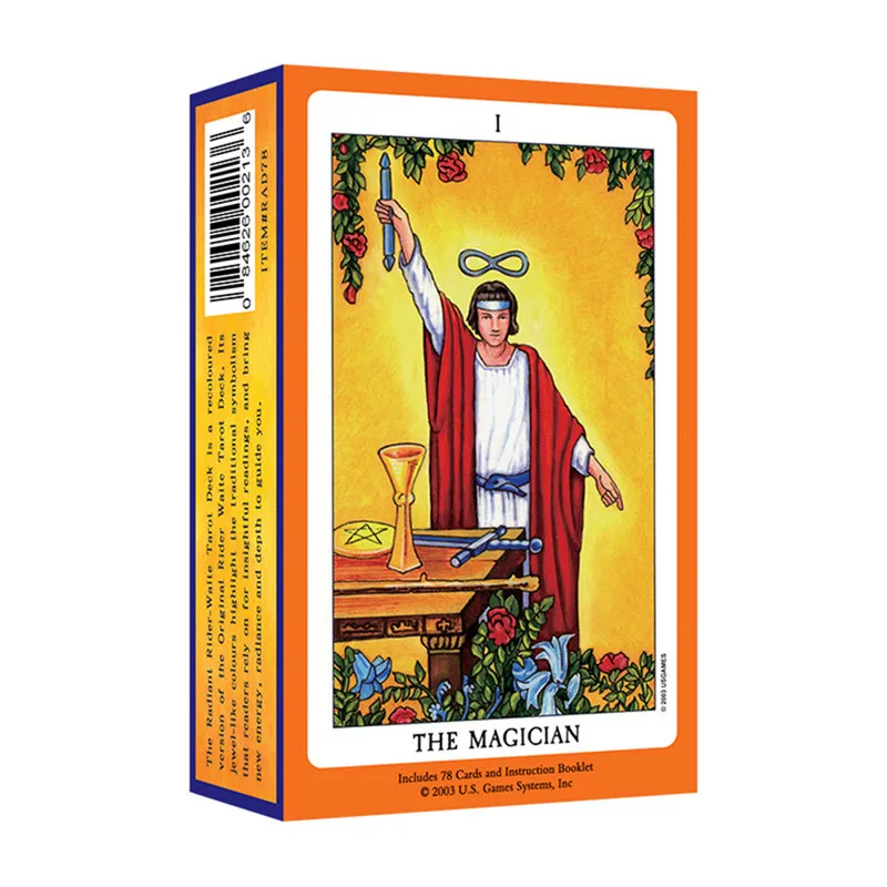 Полный английский лучистый Райдер Wait Tarot карты гадания высокое качество Smith Таро колода настольные игры карты 78 листов/набор