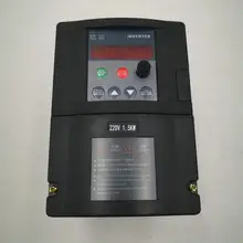 VFD Inverter ZW-S2B 1.5KW/2.2KW Single-Phase 220V Input And Triple Output Motor With 2M Cable Outside Panel Free Shipping