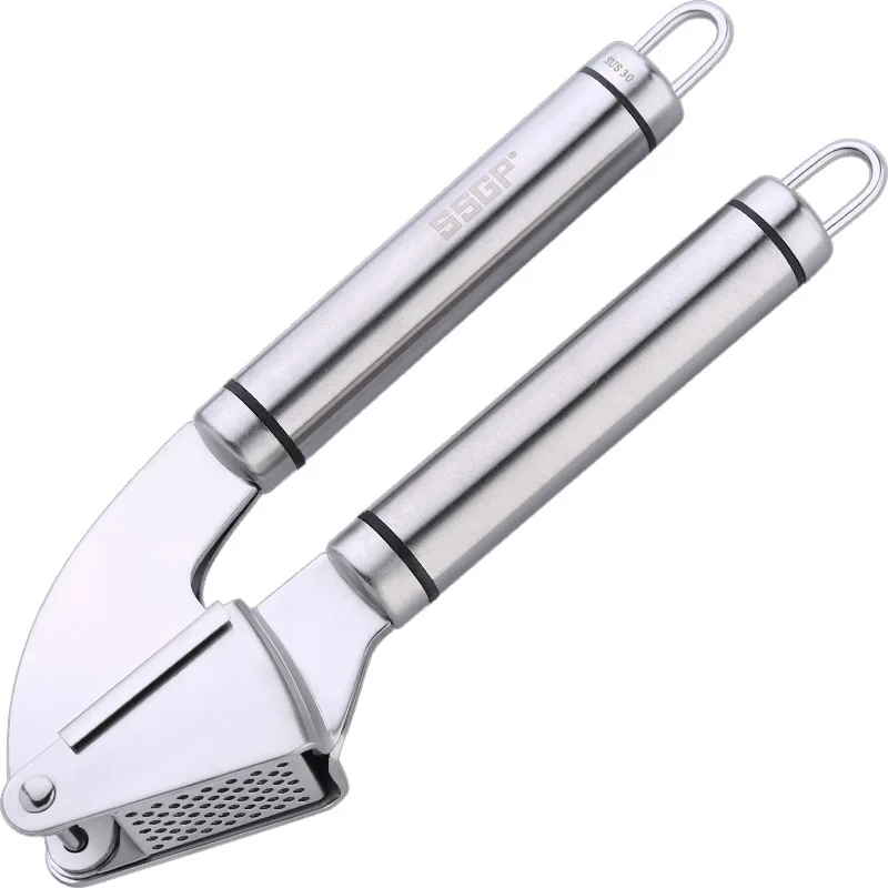 

304 Stainless Steel Garlic Press Fast Squeeze Garlic Garlic Garlic Easy Garlic Garlic Manual Kitchen Gadget Kichen Accessories