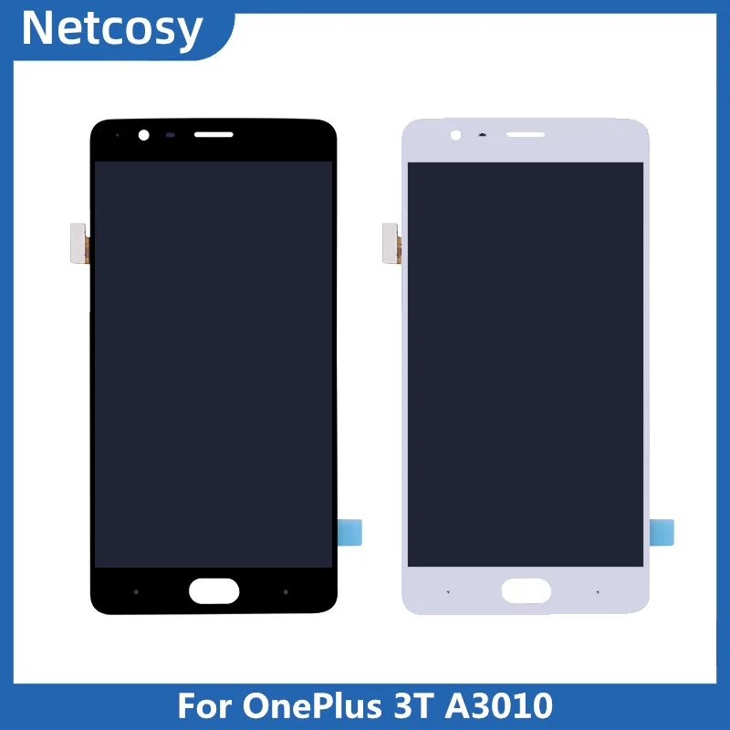 

AAA+LCD Display touch screen Assembly For One plus 3T 1+3T A3010 Screen Repair For Oneplus 3T 1920x1080 5.5" Full Display Screen