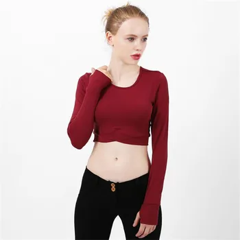 

Fast-shipping Women Bra Sport Fitness Sportswear Charm Lady Breathable Quick Dry Long Sleeve Girls Running Underwear