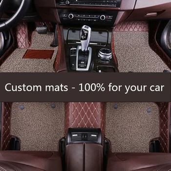 

ZRCGL universal Car floor mat for Chrysler All Models 300c 300s Sebring PT Cruiser Grand Voyager car styling auto accessories