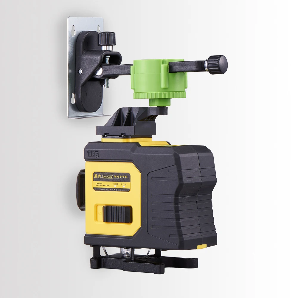 

QHTITEC 12 Line Laser Level Rotary Indoor And Outdoor 3D Green Line 360 Horizontal Vertical Automatic Self Measuring Instrument