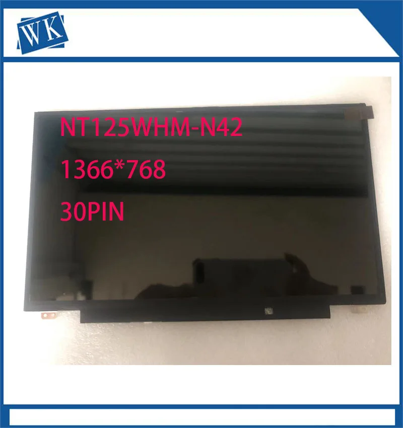 Per Dell Latitude 12 7280 E7280 P28S P28S001 Led Lcd Ekran Hd Panel Nt125Whm-N42