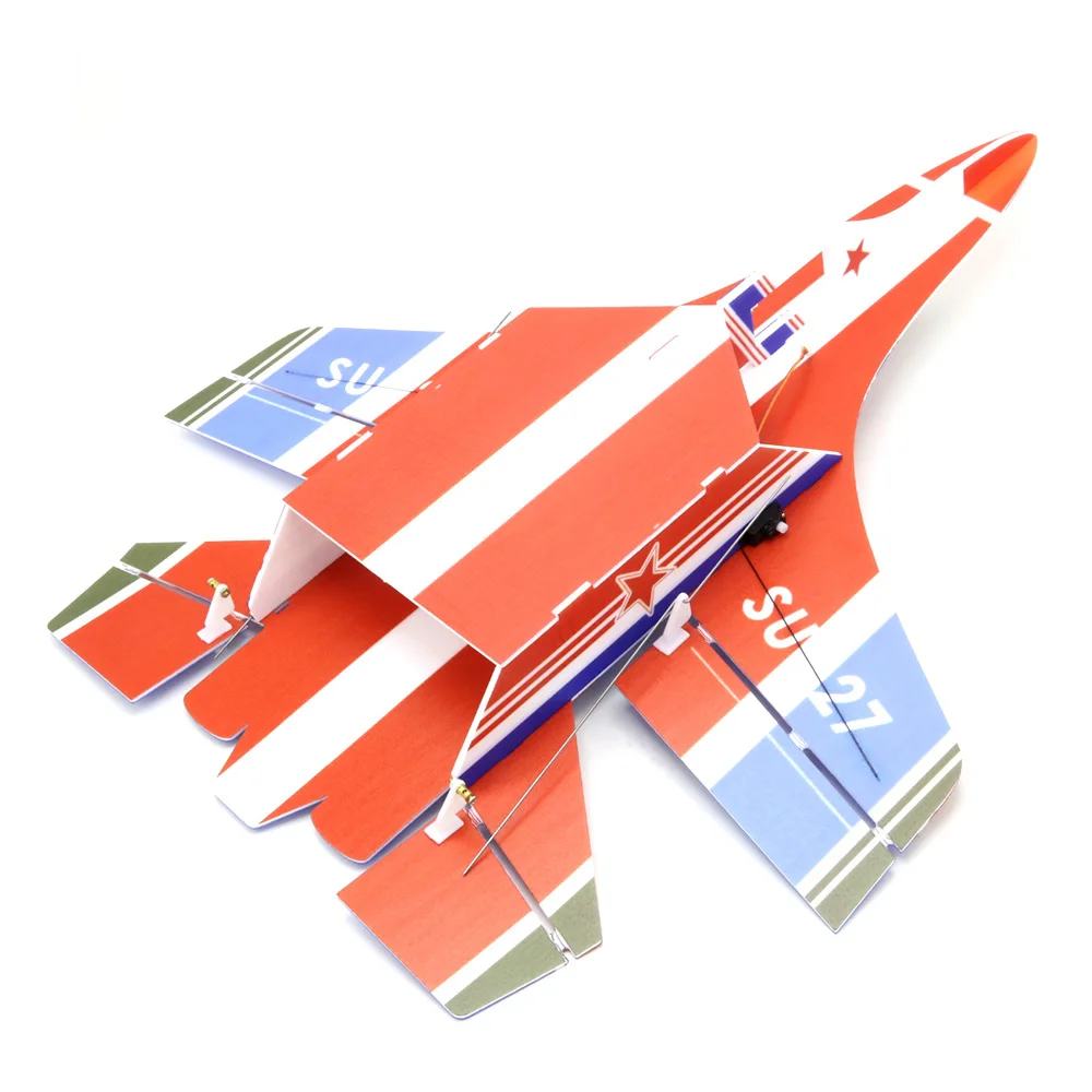 Rc фиксированная модель крыла Mini Su27 RC самолет с передатчиком приемником и детали