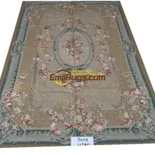 wool french aubusson rug French Turkish Rectangle Turkish Prayer