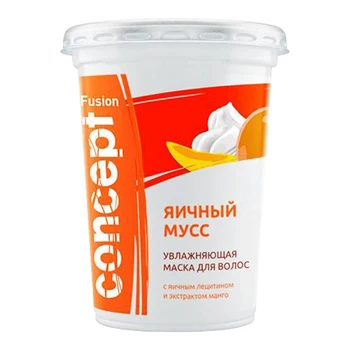 

Hair mask Concept Egg mousse, 450 ml