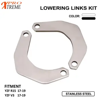 

Motorcycle Lowering Links Kit For YAMAHA YZF R15 V3 2017 2018 2019 Rear Arm Suspension Cushion Connecting