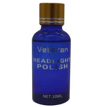 

30ml Exterior Care 9H Hardness Driving Eliminate Scratch Security Restoration Liquid Headlight Polish Kit Car Repair Protection