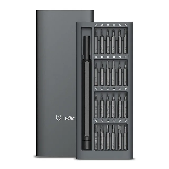 Оригинальный комплект отверток 24 в 1 Xiaomi Mijia 60HRC магнитные биты Домашний набор