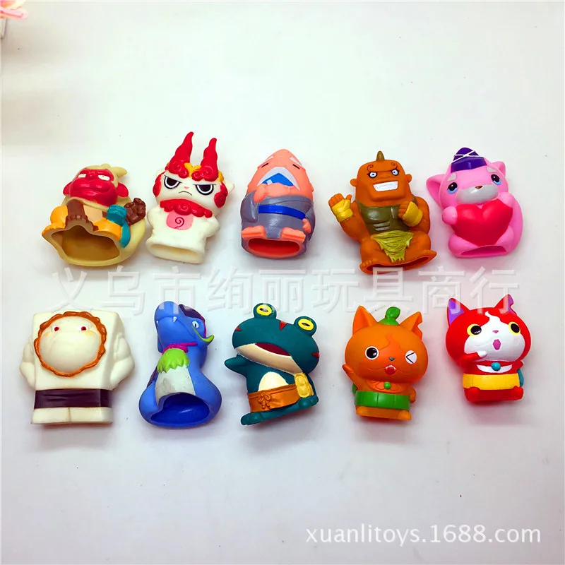

Monster Watch Anime Boxer Cat Earthbind Cat Vespa Ghost Kubrow Mister Finger Puppets Anime Peripheral