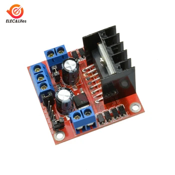 

High Power L298N H bridge Driver Board module L298 stepper motor for arduino smart car robot breadboard