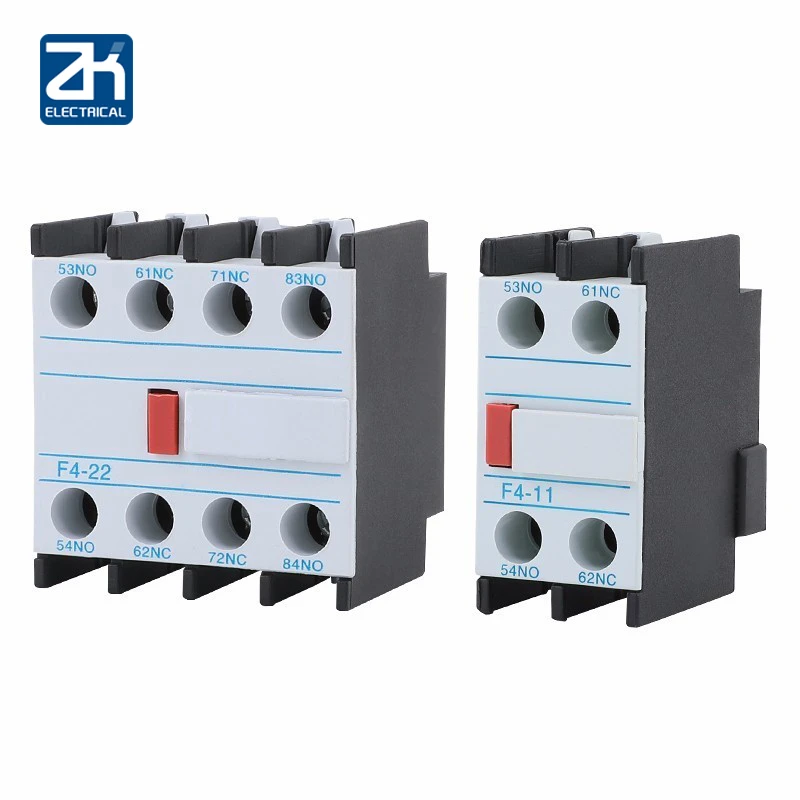 F4-11 (LA1DN22) 1NO + 1NC F4-22 2NO 2NC Вспомогательный Контактный блок для CJX2 LC1-D серии AC