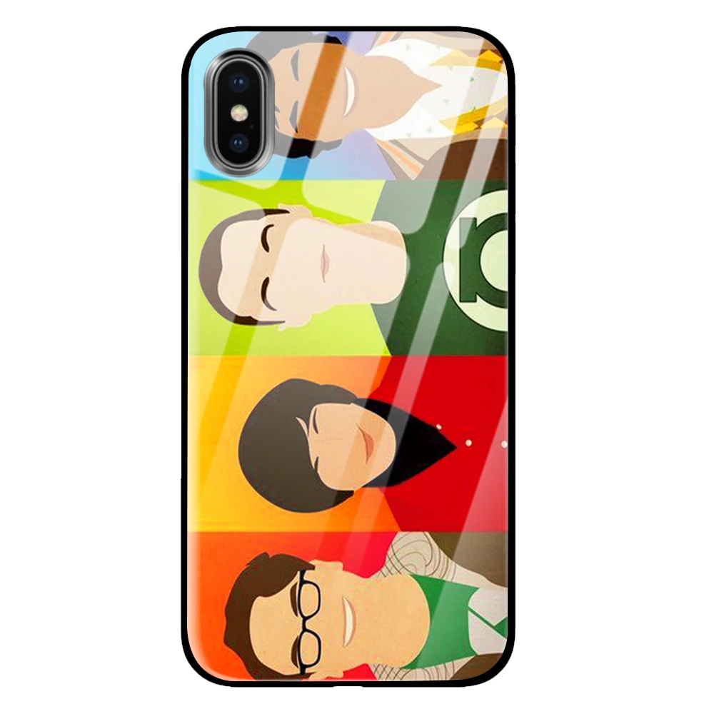 5 Роскошные Чехлы Big Bang Theory из закаленного стекла для samsung Galaxy S10 S8 S9 Plus Note 8 9 - Цвет: 5