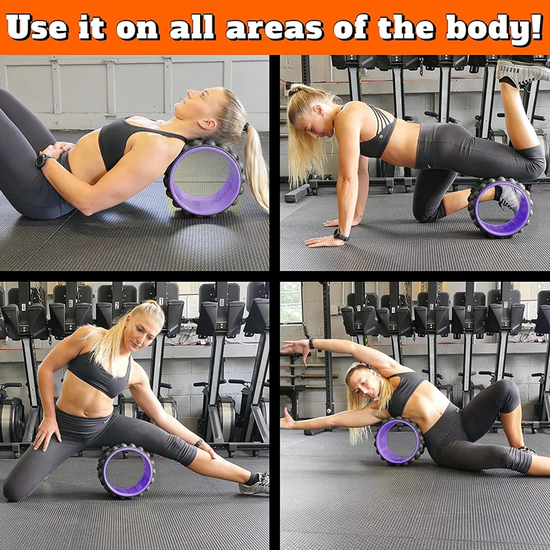 Back Roller Myofascial Release Trigger Point Yoga Wheel Foam Roller For