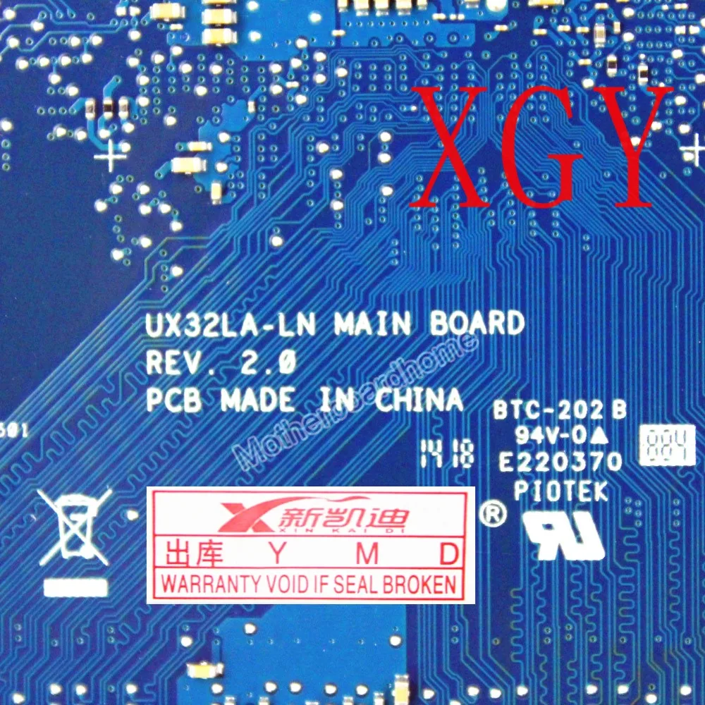 Для ASUS UX32LA материнская плата M3-7Y30 cpu материнская плата 4 ГБ ТЕСТ ОК