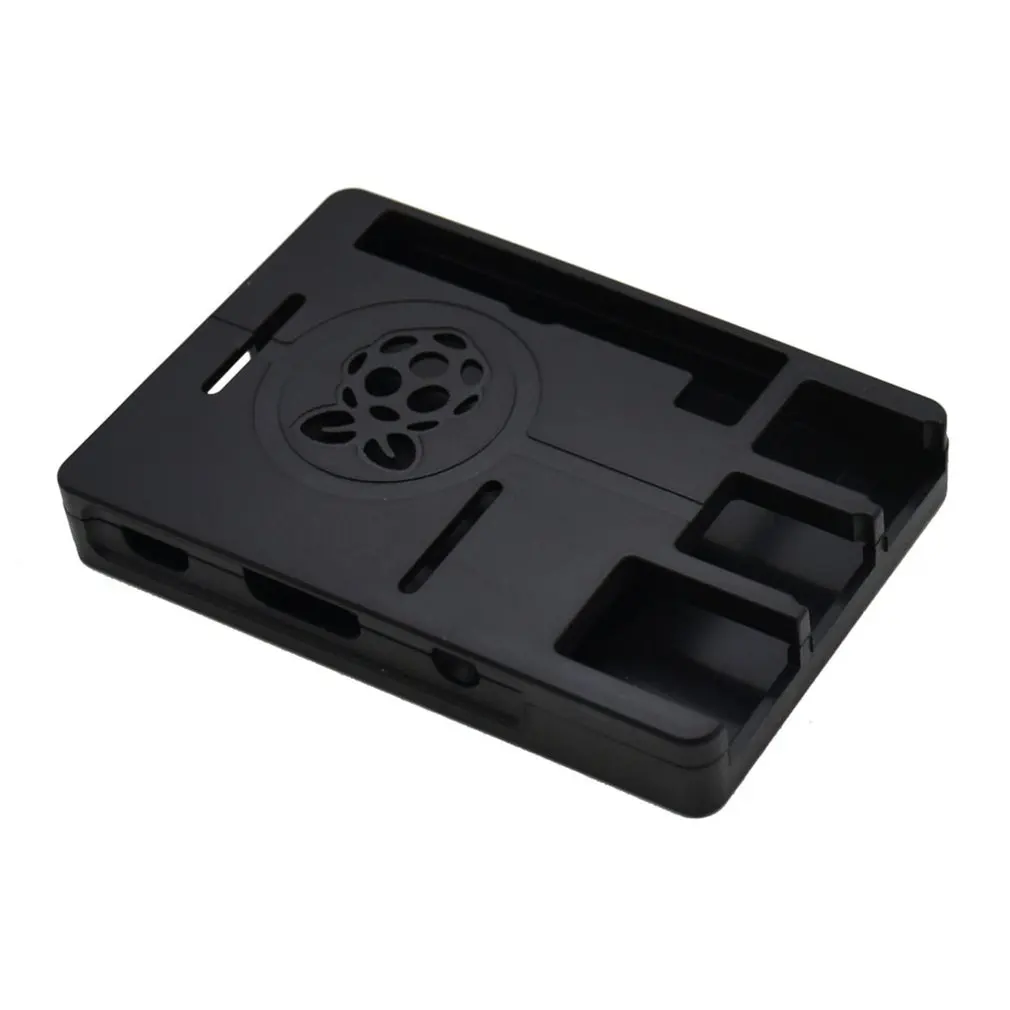 9 см x 7 см x 2,5 см прозрачный ABS V8 Чехол защитный корпус с винтами для Raspberry Pi Модель 3B