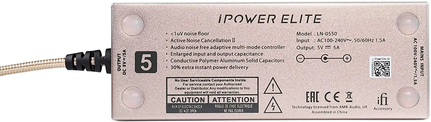 ほぼ新品 iFi Audio iPower Elite 24V Amazon.com: iFi iPower Elite Low Noise Power Supply Adapter