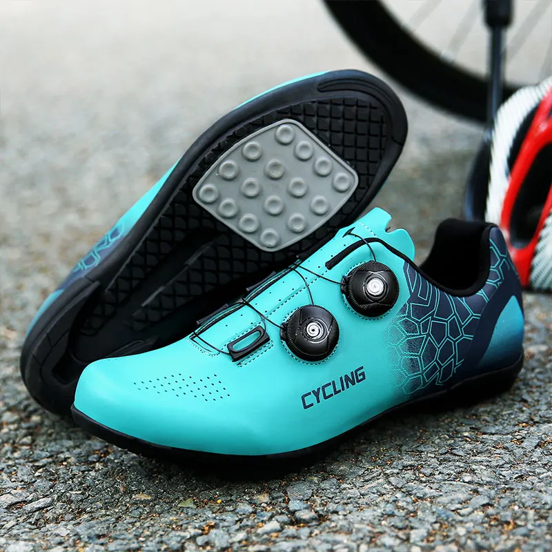 Road Cycling Shoes Men Outdoor Sport Bicycle Shoes Breathable Mtb Bike Flat Sneakers Mnountain Racing Cycling Sneakers Plus Size