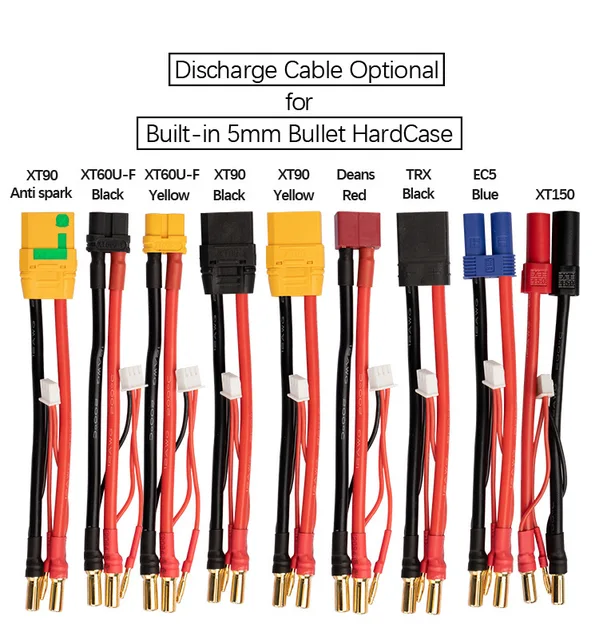 Cable De Carga XT60 Para Baterías Con XT30 Brutepower