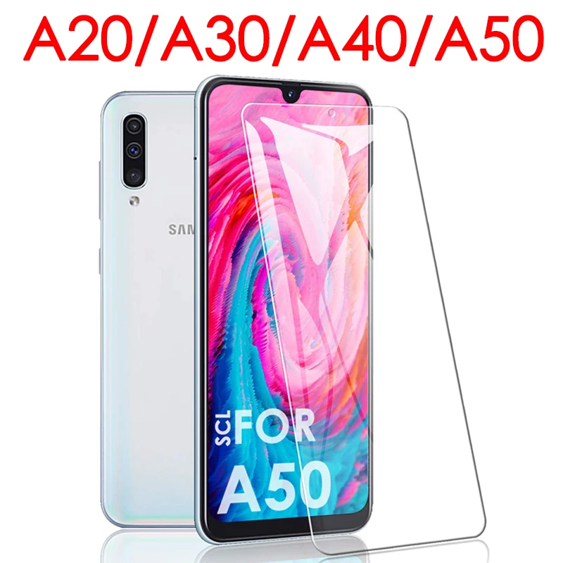 30 Защитная Стекло для samsung A50 A40 A30 A20 Экран протектор на Sam Galaxy A 20 40 50 50A 40A 30A Броня Закаленное стекло пленка
