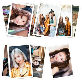 

40Pcs/set KPOP Itzy Photo Card YEJI LIA RYUJIN CHAERYONG YUNA Cards Self Made LOMO Card Photocards Fan Gifts Supplies
