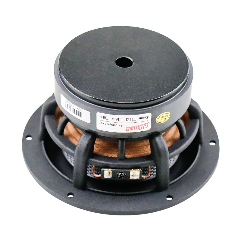GHXAMP HIFI 5.25 Inch Subwoofer Woefer Speaker 4OHM 3-way Frequency Bass Loudspeaker 60W 120W Glass Fiber Basin 1PC 6