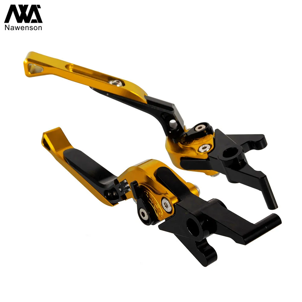 

Aluminum Folding Extendable Brake Clutch Levers Handles For Buell 1125R 2008-2009 1125CR 2009 For Triumph Trophy/SE 2013-2017