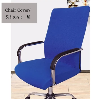 

Home Durable Stretchable Furniture Protector Computer Seat Soft Washable Universal Anti Slip Office Chair Cover Stripe Jacquard