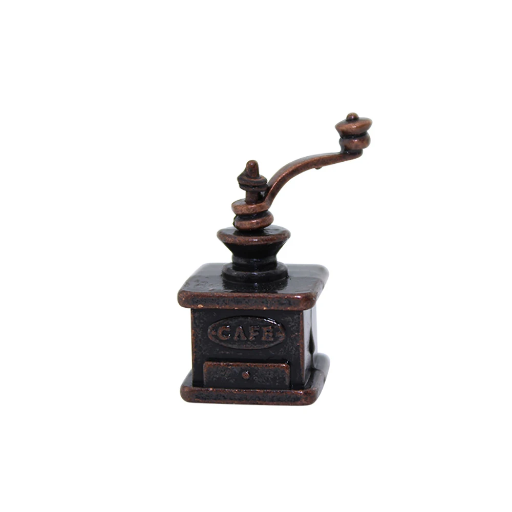 Dollhouse Model-Toys Miniature-Accessories Simulation-Furniture Coffee-Grinder Metal
