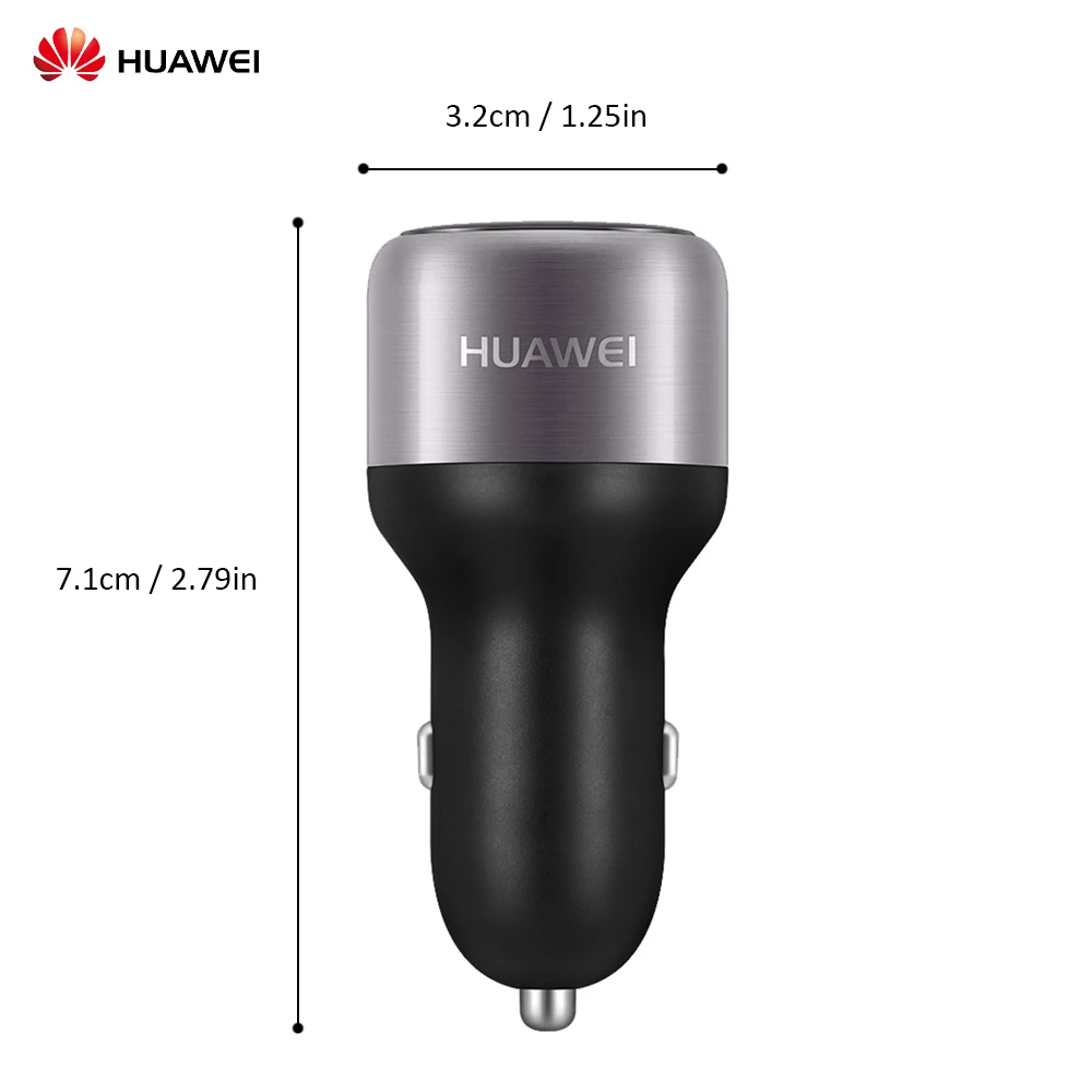 HUAWEI QuickCharge™9V 2A автомобильное зарядное устройство 18W быстрая зарядка защита Зарядка 2/Dual USB A порт для iPhone huawei samsung Xiaomi