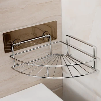 

Bathroom Corner Racks Wall Mount Shower Rack Bathroom Storage Shampoo Hanger Bathroom Accessories