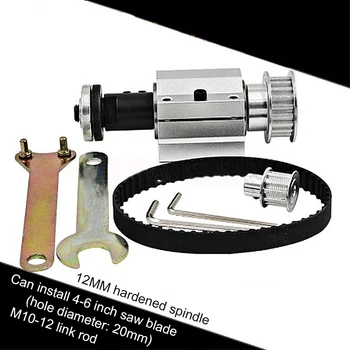 

Spindle of Machine Tool Assembly Table Saw Spindle Seat DIY Cutting Machine Grinding Machine Bearing Seat