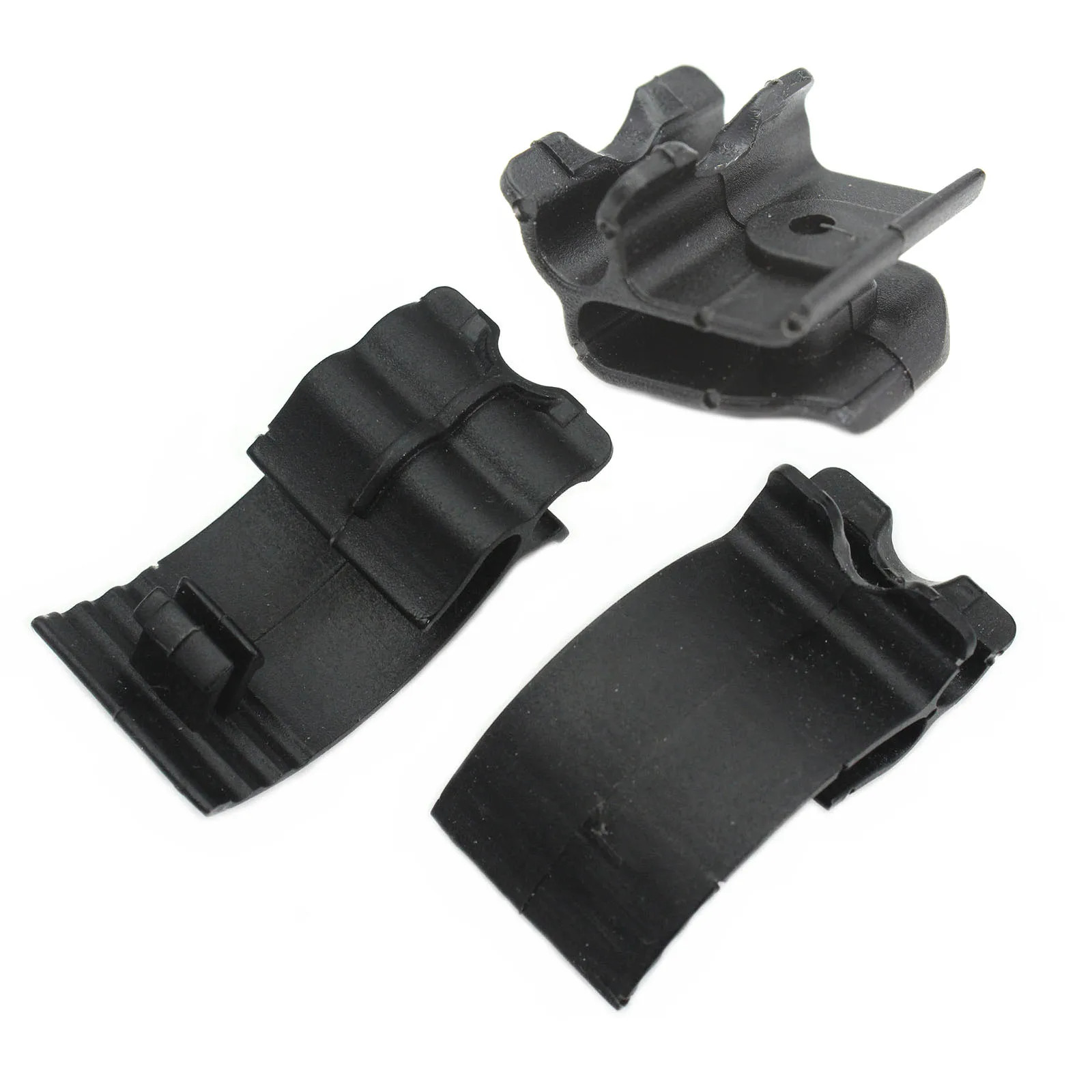 Side Battery Cover Clips For HARLEY Sportster XL883 XL1200 2004-2013 Plastic Black motorcycle engine cover protector