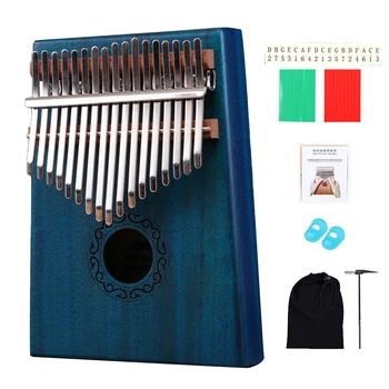 

10/17 keys Kalimba Festival Jaws Mahagoni Thumbs Finger Piano Sanza Mbira Kalimba Games With Guitar Wood Fun Musical Instruments