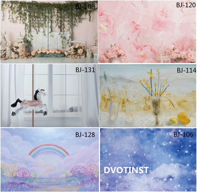 Dvotinst новорожденный реквизит для фотосъемки цветочный фон настенные фоны Fotografia