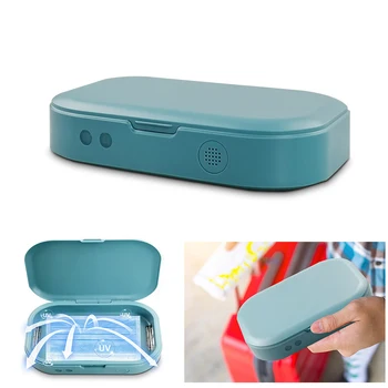 

Portable Double UV Sterilizer Box Jewelry Watch Phone Cleaner Disinfection Clean Working Mobile Phone Sterilizer