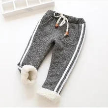 Осень новинка зимы Стиль, из вельвета, для мальчика, ретро матовый и теплые спортивные утепленные брюки спортивные брюки